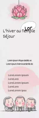 Séjour au temple en hiver