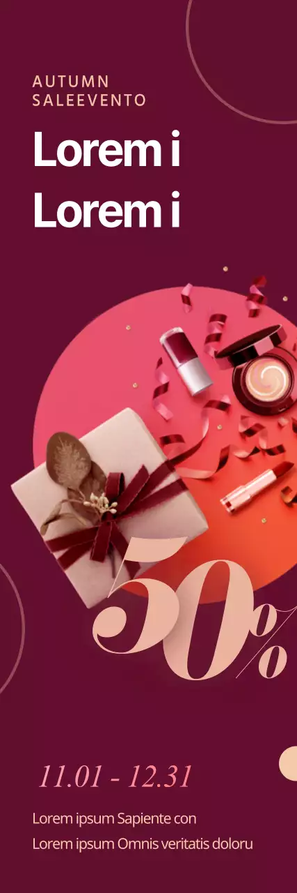 Venda de produtos de beleza