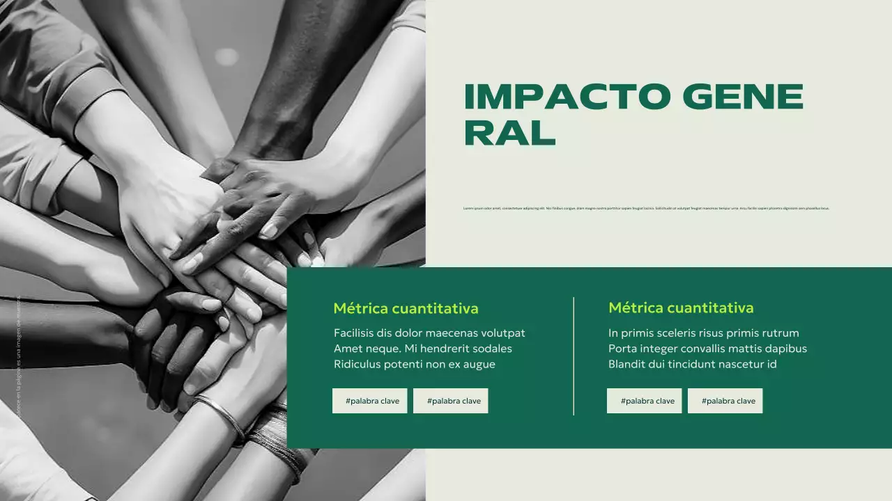 anuncio de green modern sin ánimo de lucro