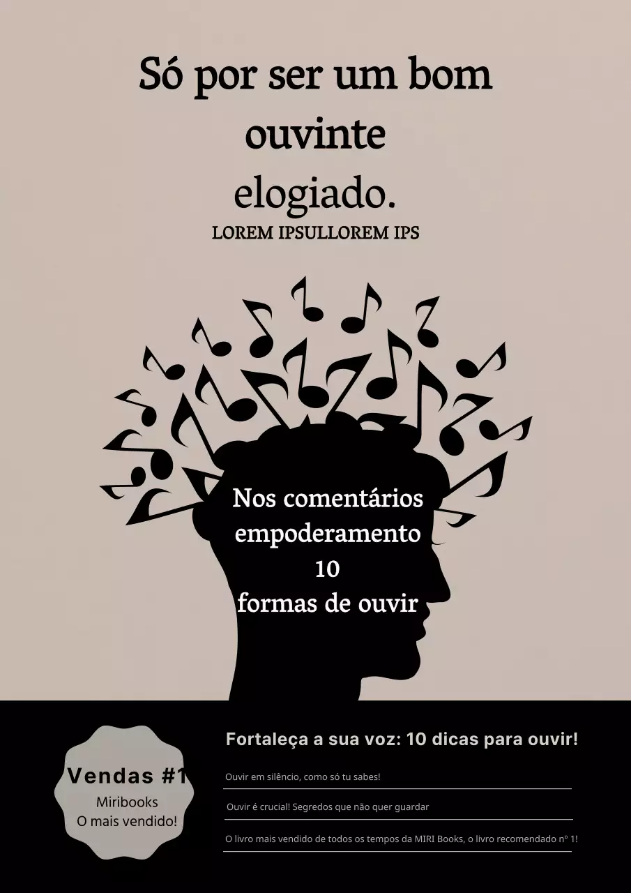 Livro de autoajuda com ilustrações de estruturas cerebrais a preto e cinzento