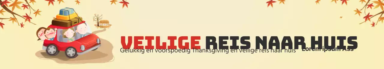 Veilige reis naar huis