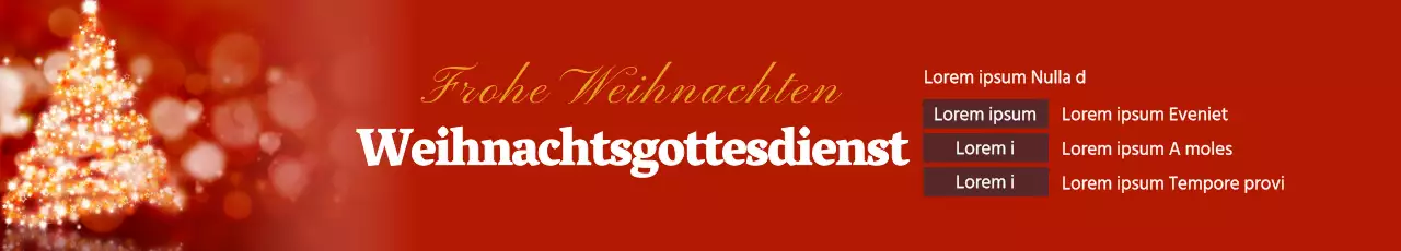 Weihnachtsgottesdienst