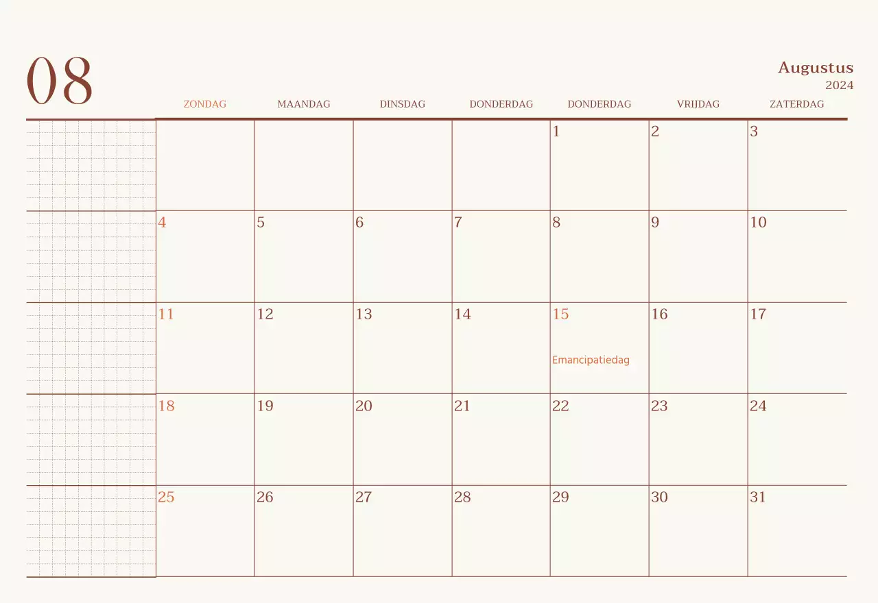 Emotionele fotolay-out voor café in beige en bruin