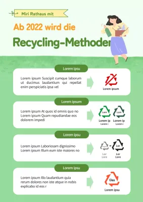 Wie man ein Illustrationskonzept für die grüne Wiese recycelt