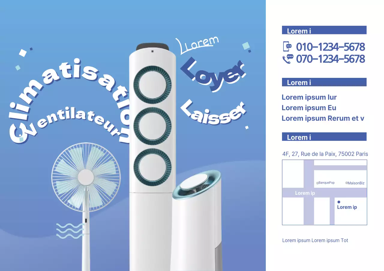 Louons un climatiseur