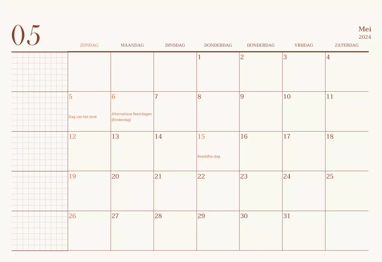 Emotionele fotolay-out voor café in beige en bruin