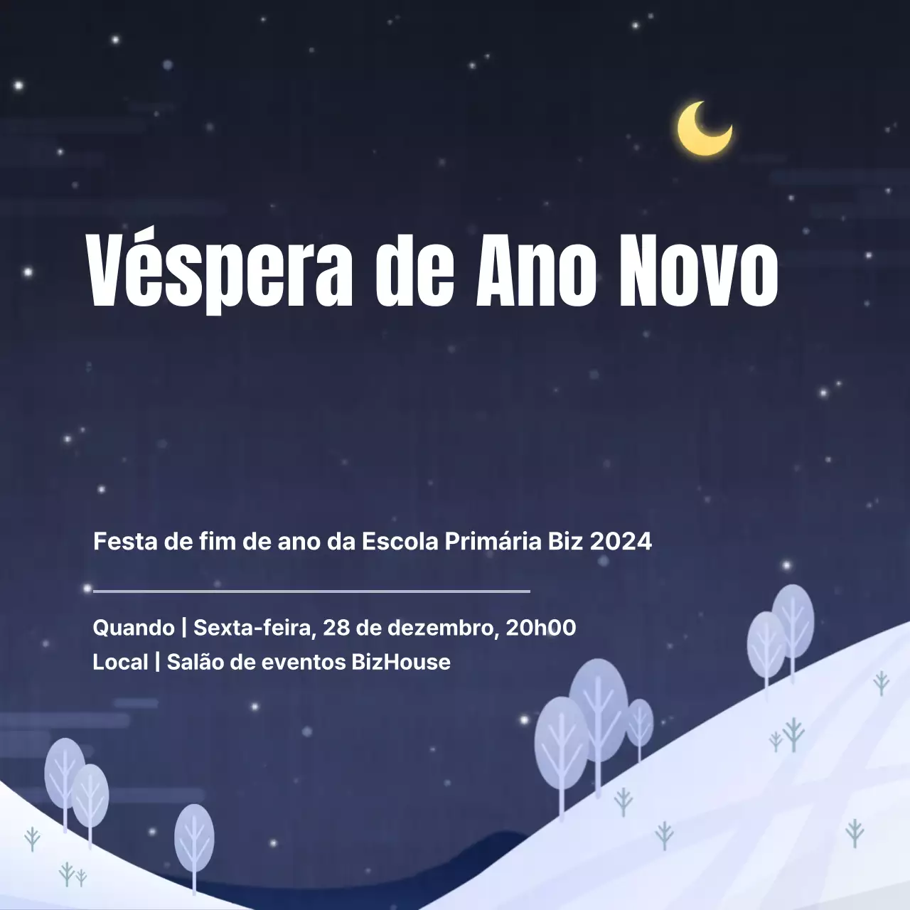 Véspera de Ano Novo