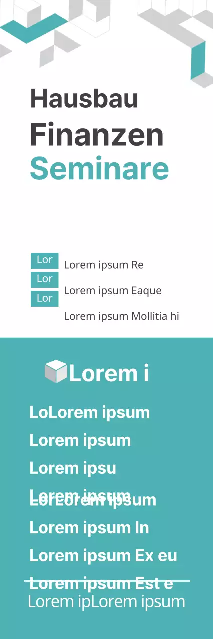 Seminar zur Finanzierung von Wohneigentum