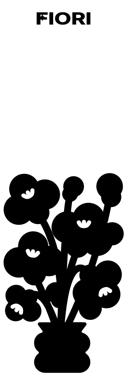 Illustrazione floreale semplice e alla moda e combinazione di testo per prodotti personali