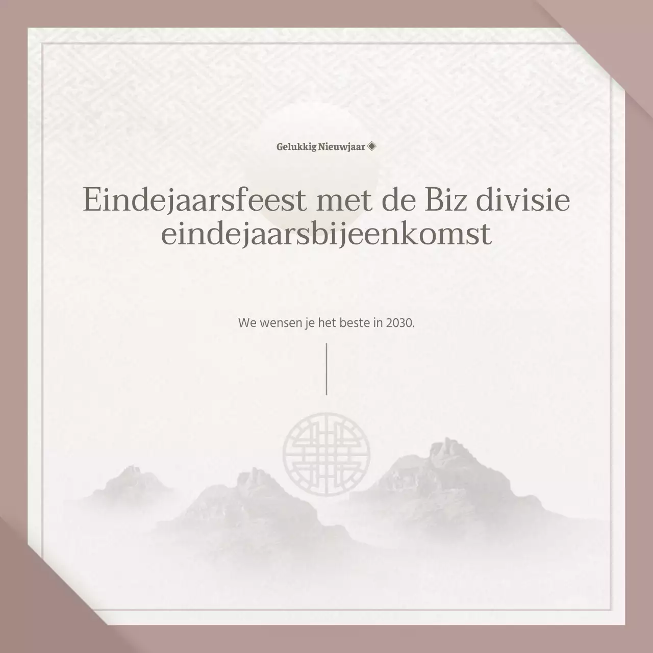 Eindejaarsbijeenkomsten