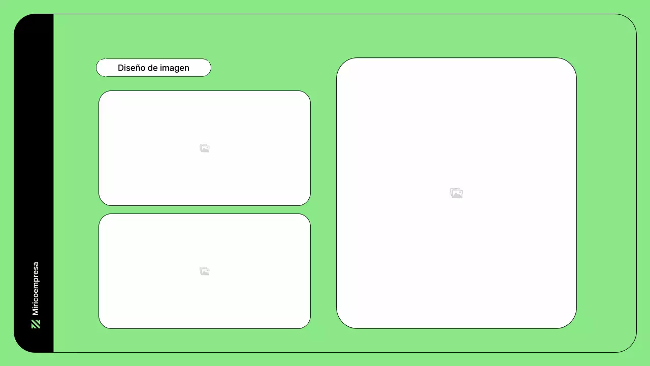 Ilustración de negocio con líneas simples en verde
