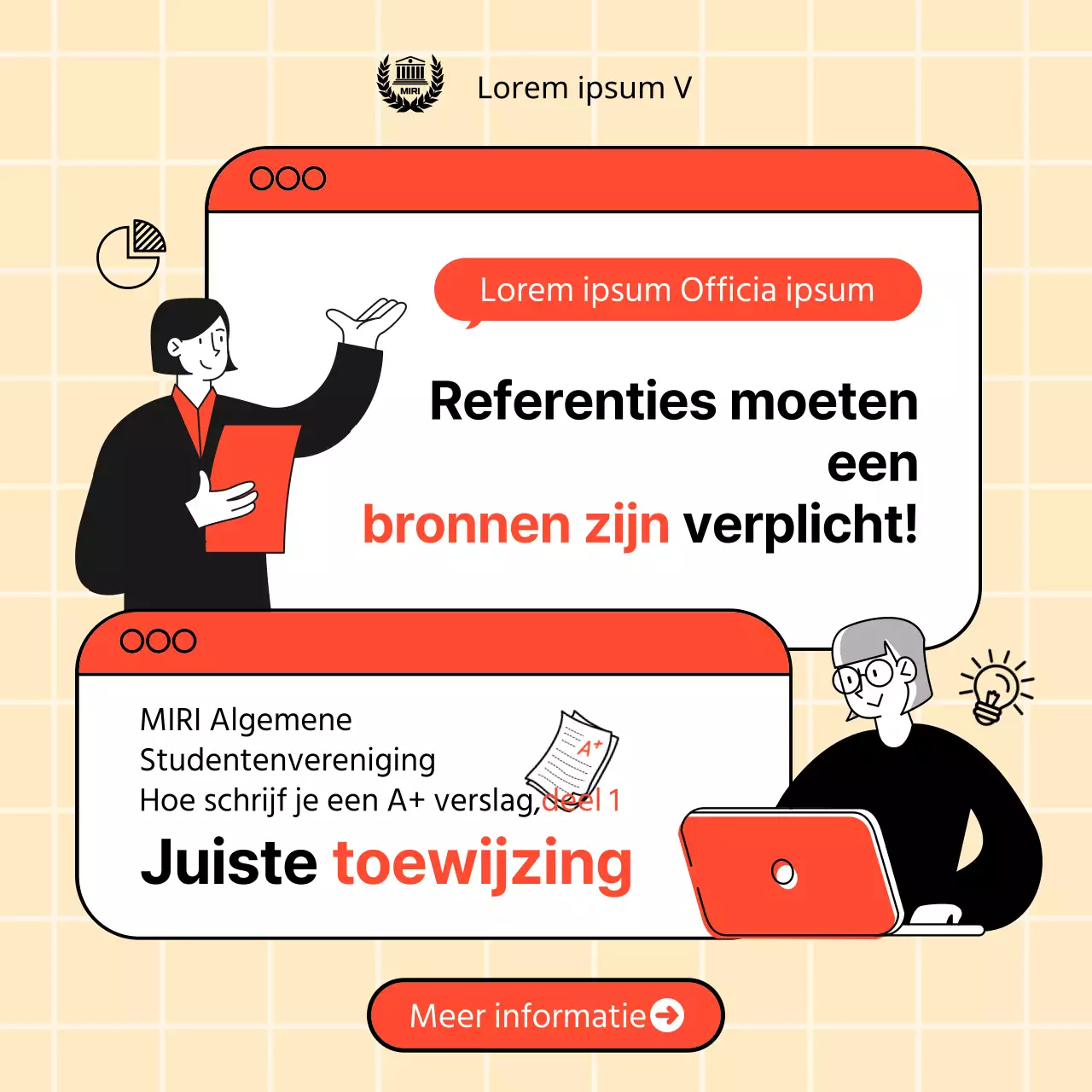 Illustraties rood gemarkeerd Corrigeer toeschrijving