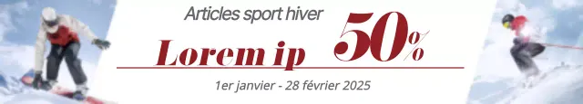 Articles de sport d'hiver