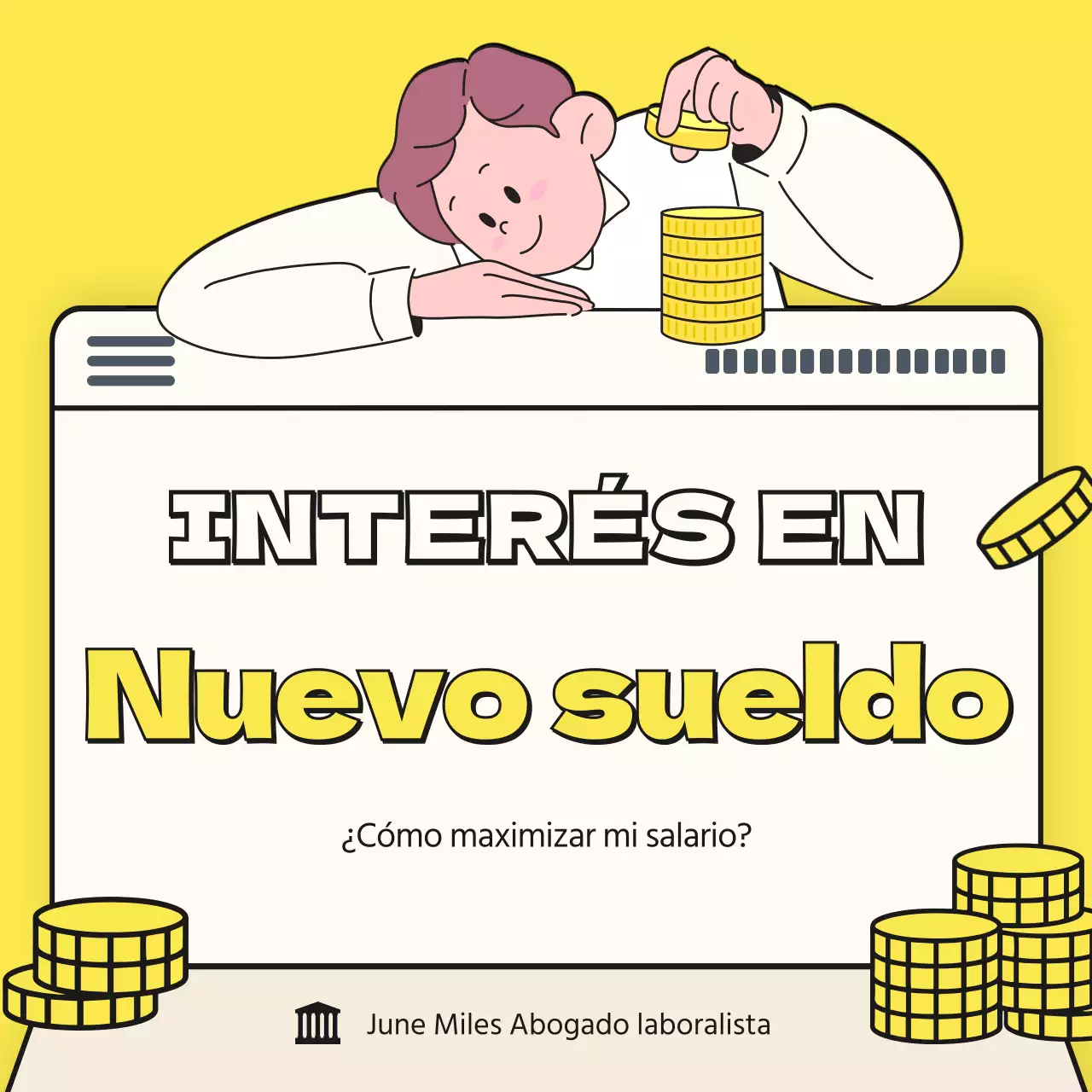 La amarilla y diferente carta de negociación salarial de este año para los abogados laboralistasNoticias