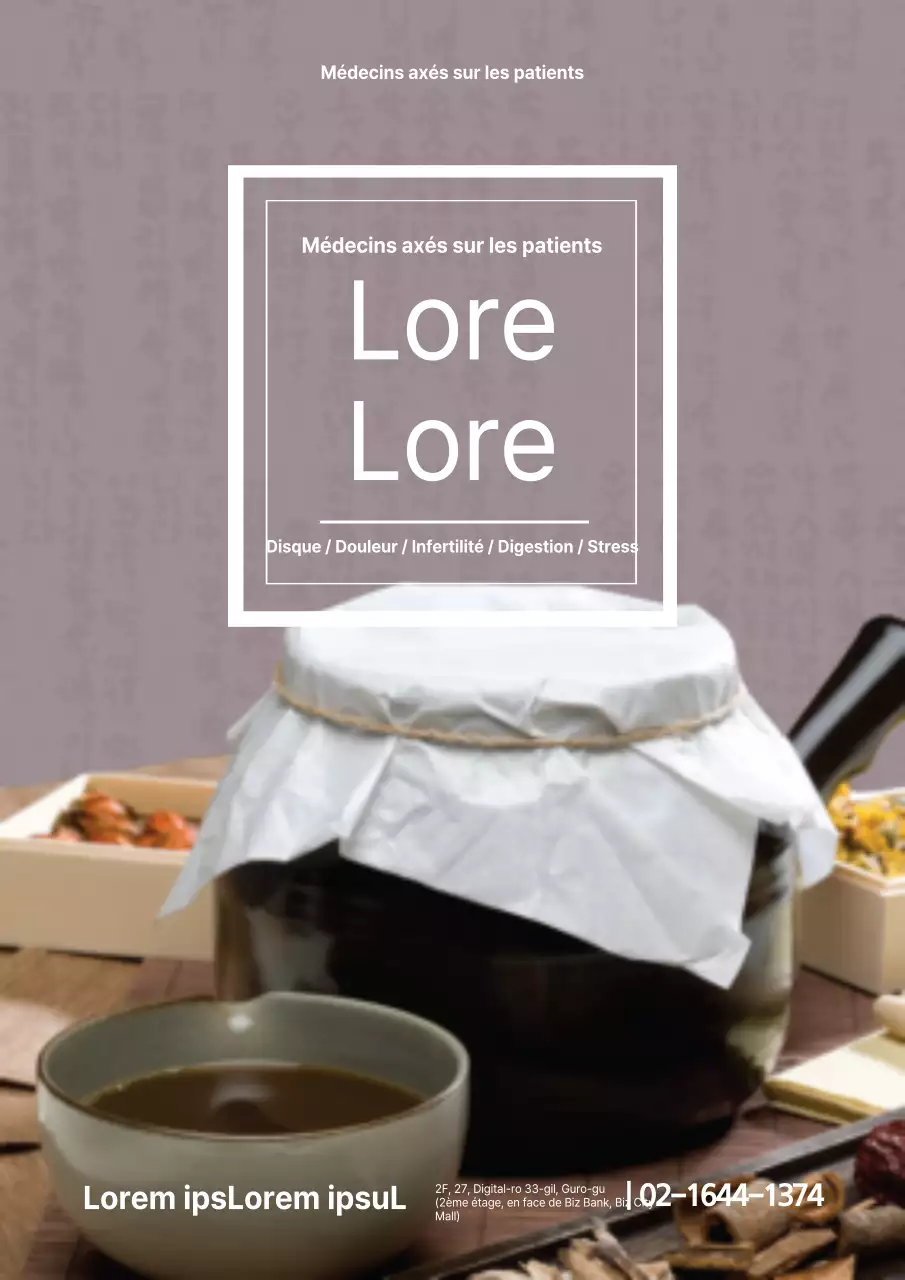 Faites la promotion de votre hôpital avec une photo d'un paysage hospitalier bleu.