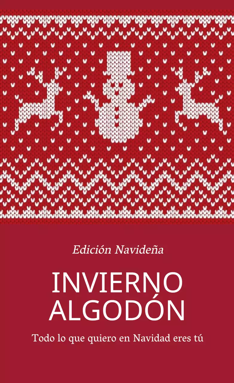 Rojo blanco lindo patrón de punto etiquetas de regalo de Navidad