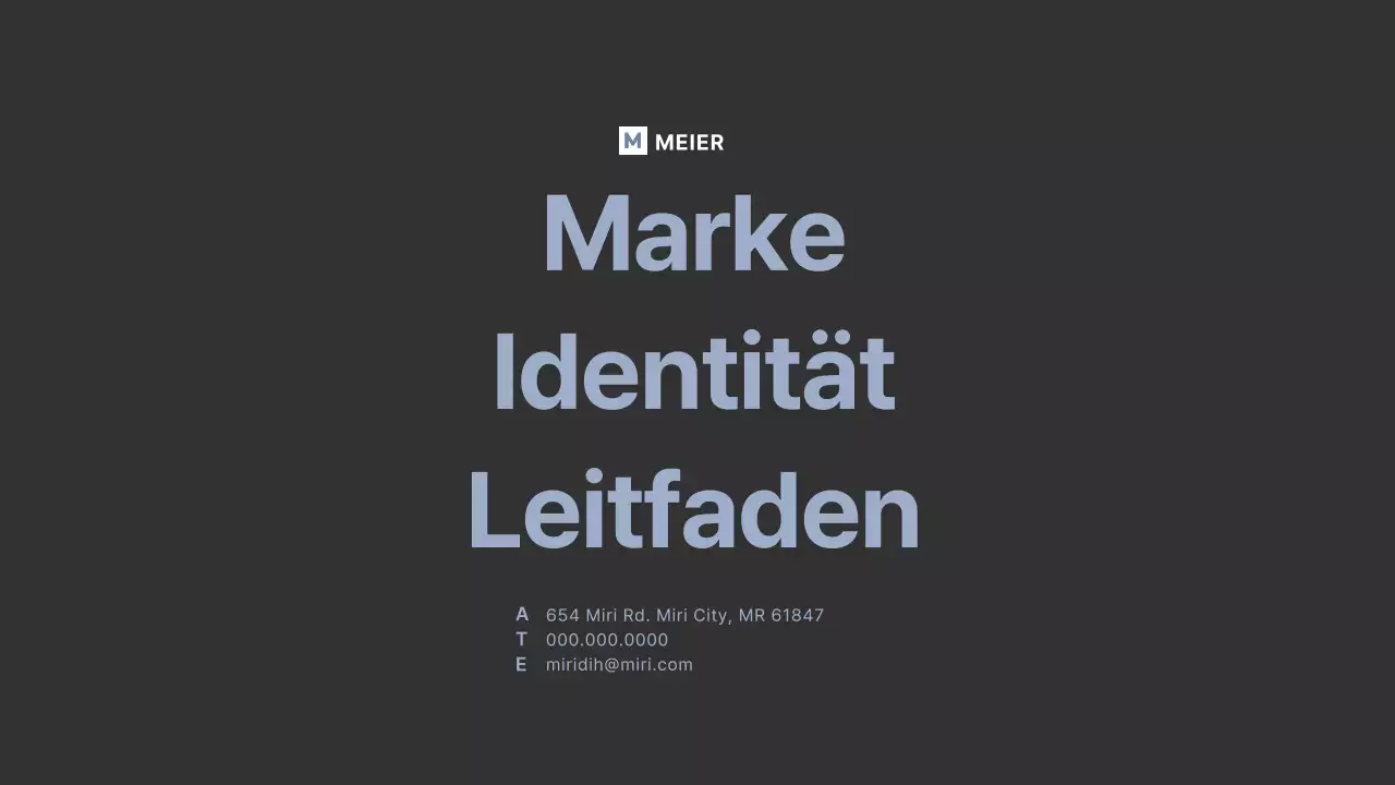 dunkelgrau hellblau gridconcept simple branding guideline