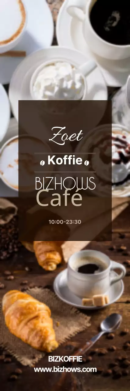 Zoete koffie