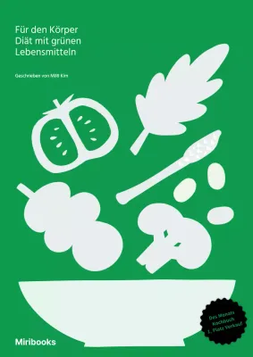 grün niedlich Illustration grünes Essen Diät