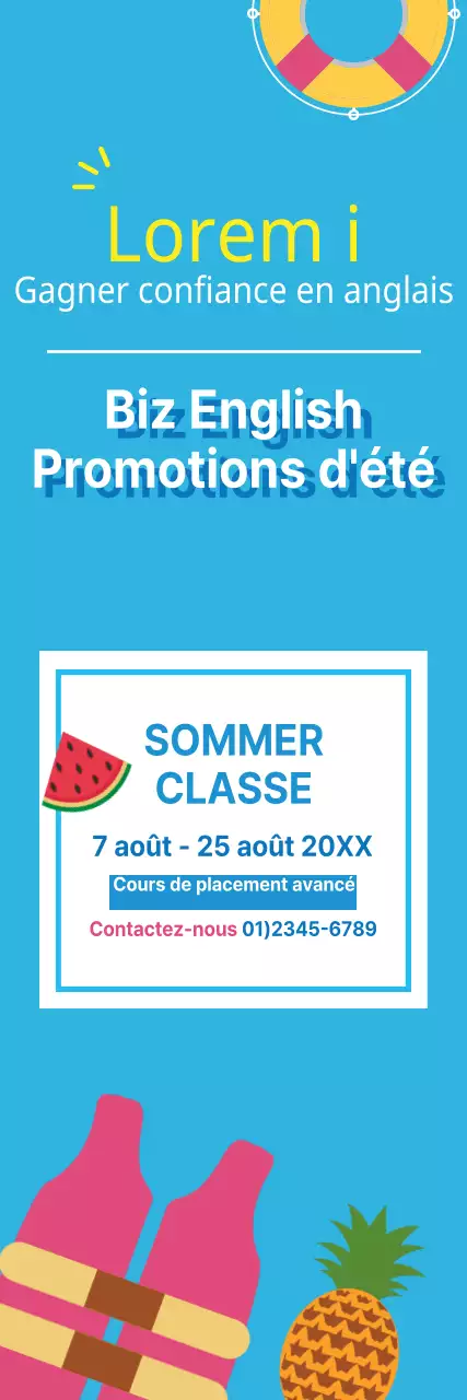 Promotions d'été