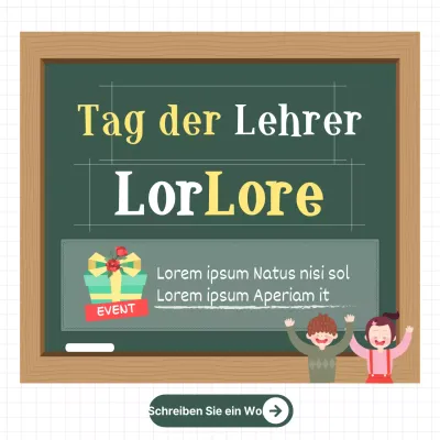 Tag des Lehrers