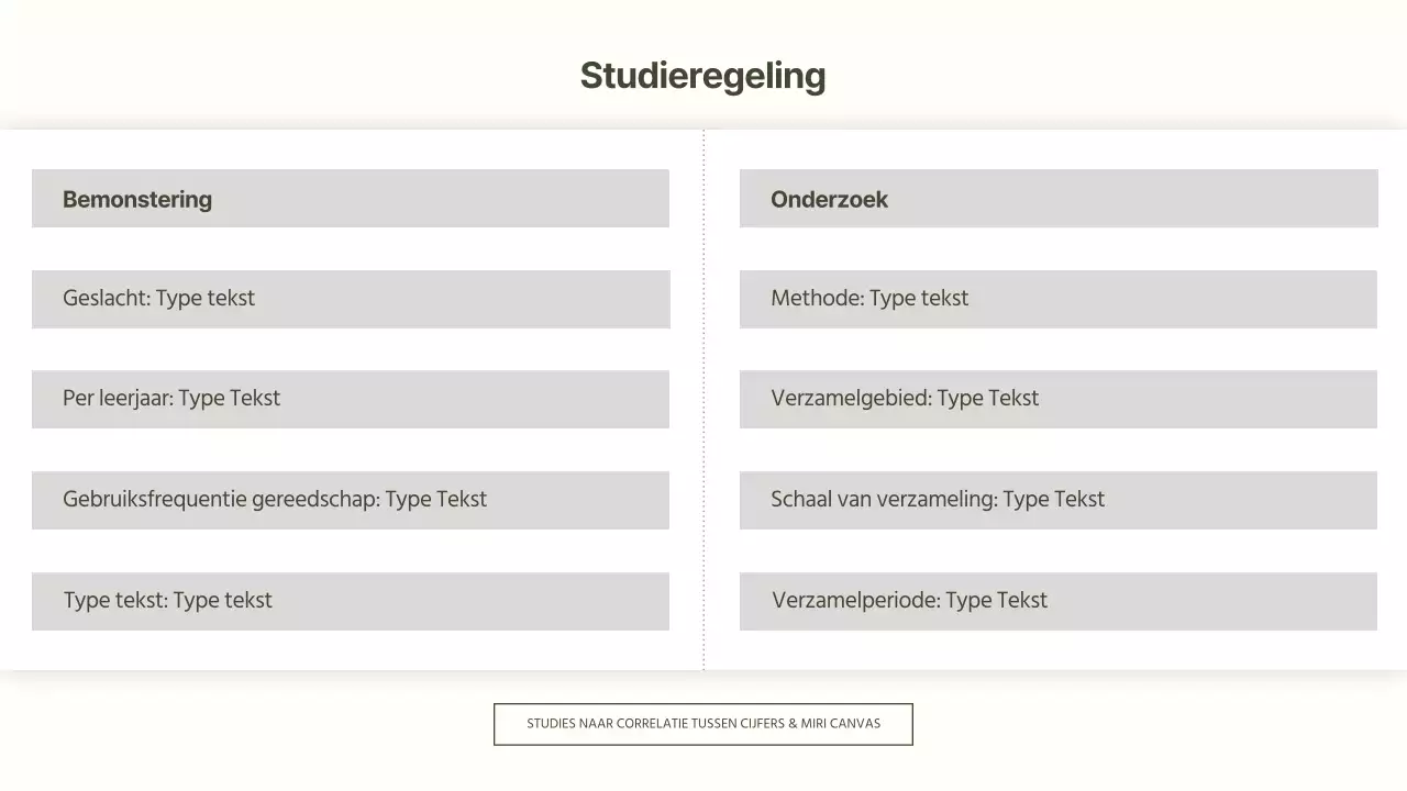 Een gebroken witte, opgeruimde, minimalistische basispresentatie op papier