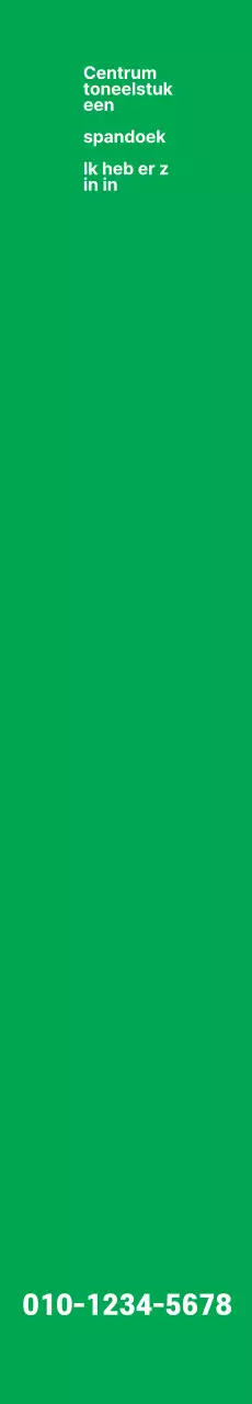 Eenvoudige tekst_Verticale banner