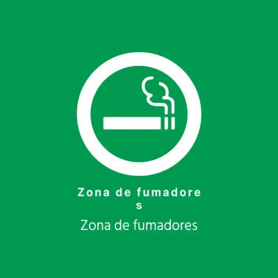 Zona de fumadores