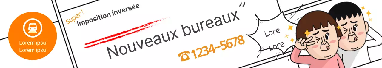 Nouveaux immeubles de bureaux dans le quartier de la gare