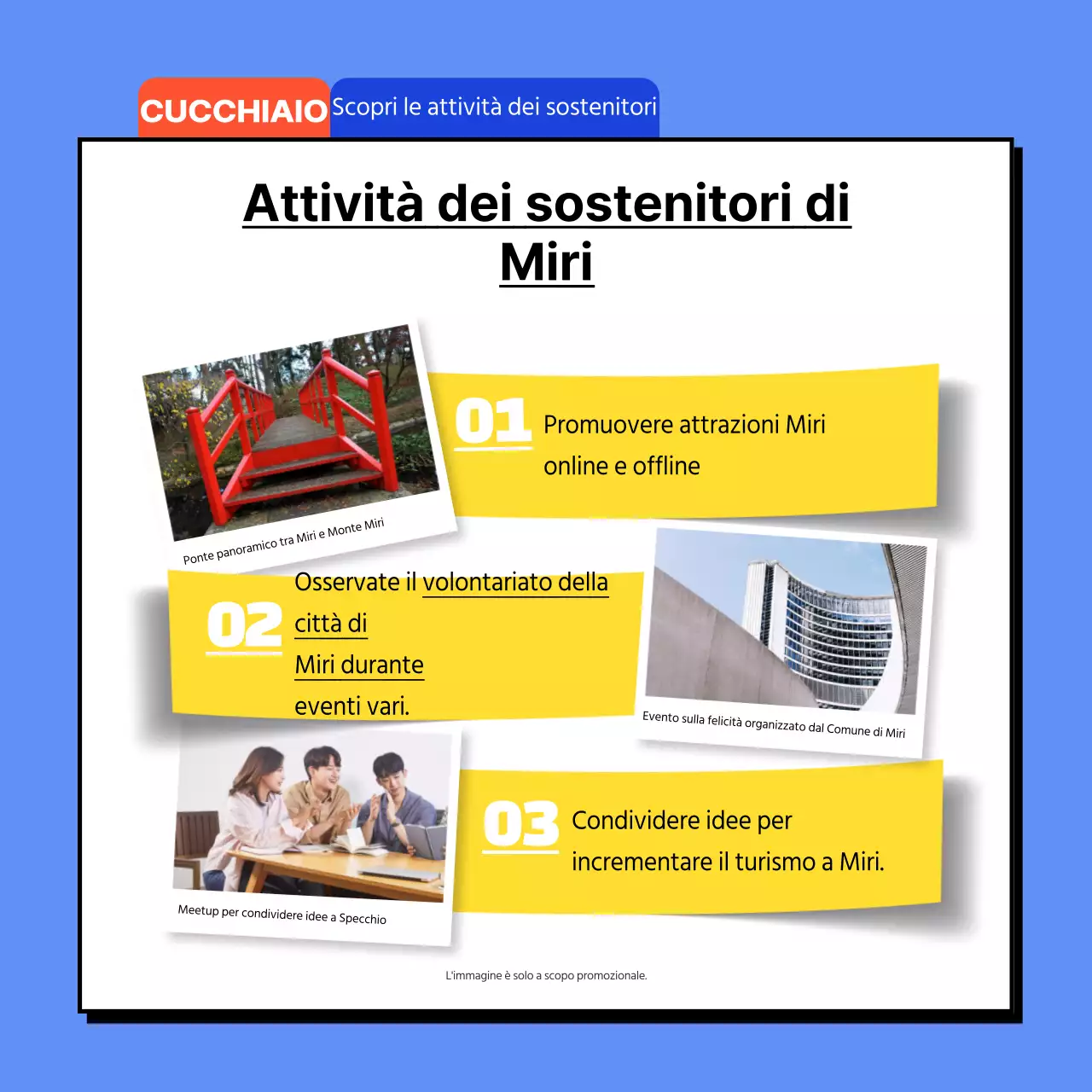 Illustrazione blu e arancione dei sostenitori del Gen MZ