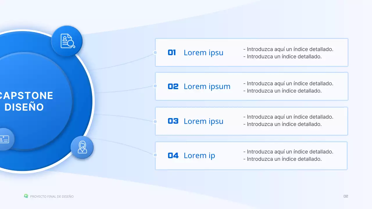 Desafío de ciencia e ingeniería con el concepto de forma tridimensional azul