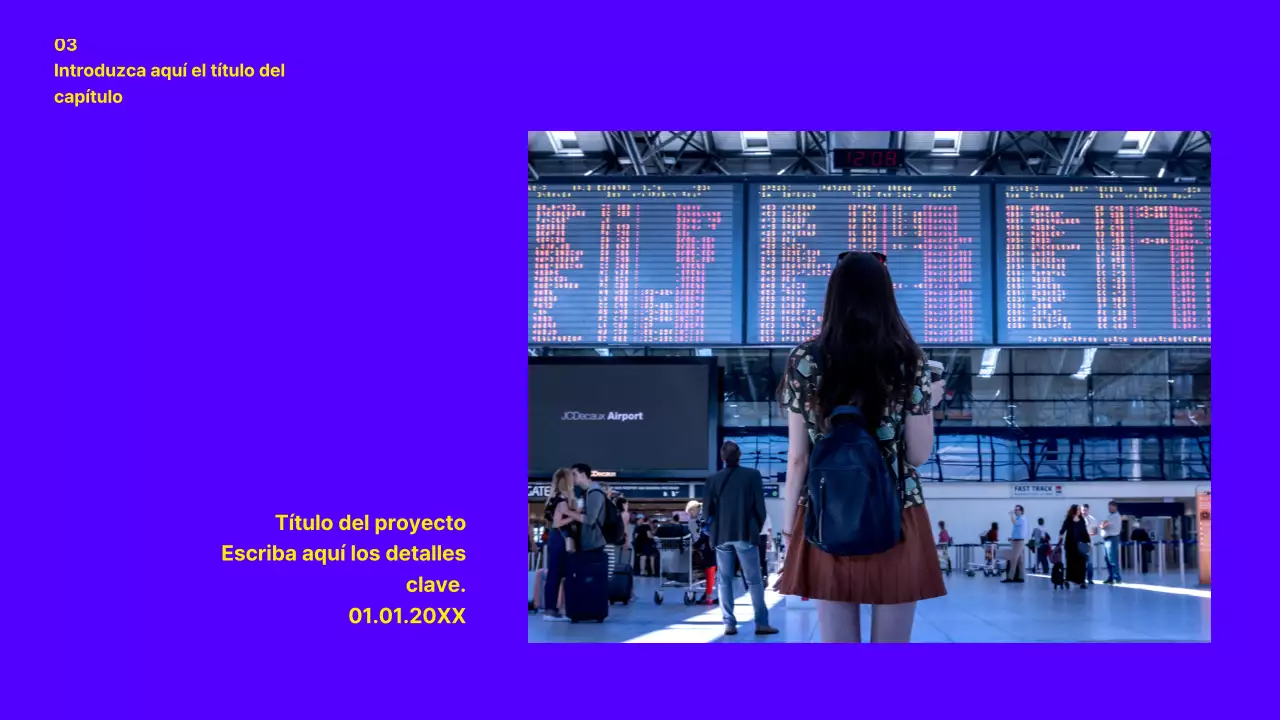 Presentación de la cartera