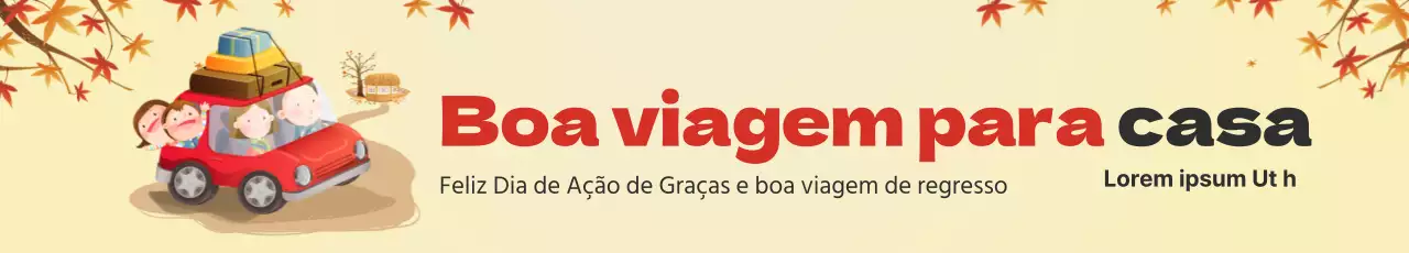 Boa viagem de regresso a casa