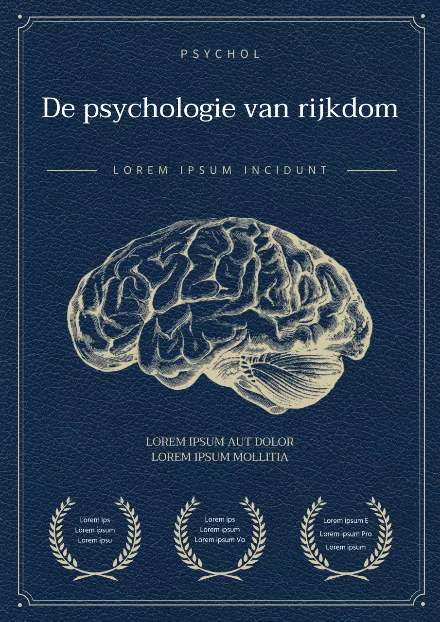 Marine Eenvoudige Tekening Illustratie Classy Bedrijfsmanagement