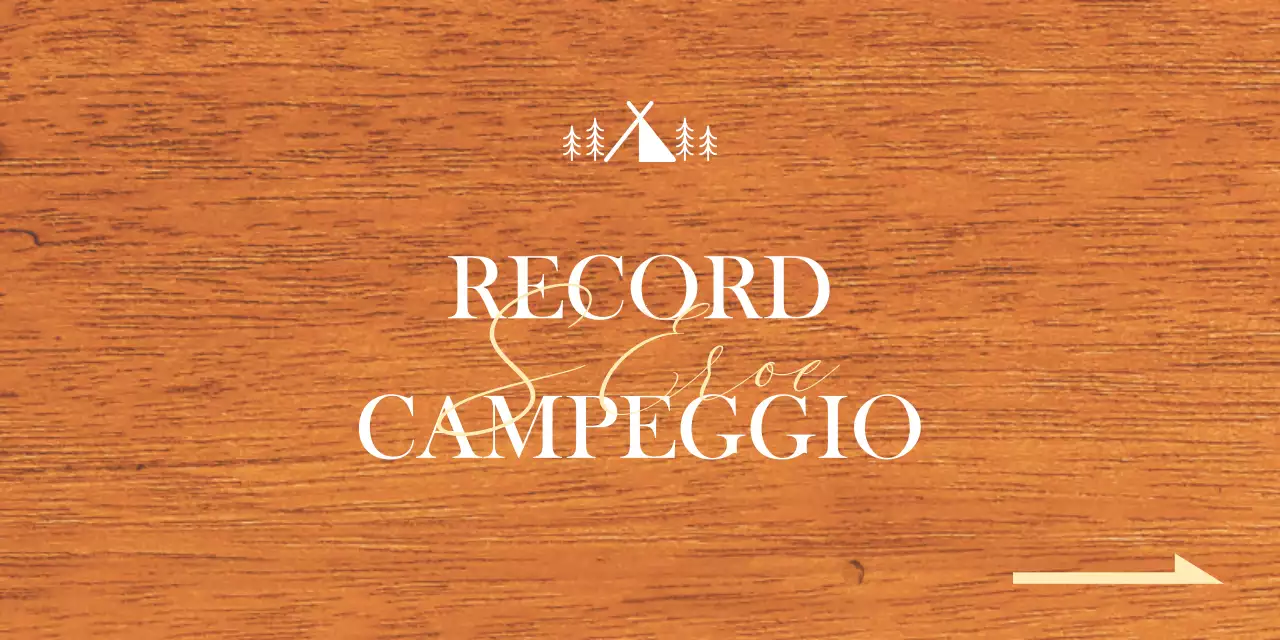 Un ufficio di campeggio con un concetto emotivo caratterizzato da illustrazioni di campeggi bianchi e gialli