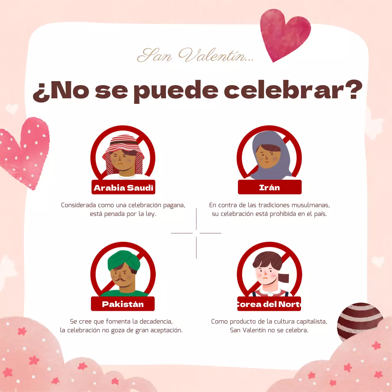 Tema de San Valentín con tono rosa lindo y cálido concepto de dibujo a mano