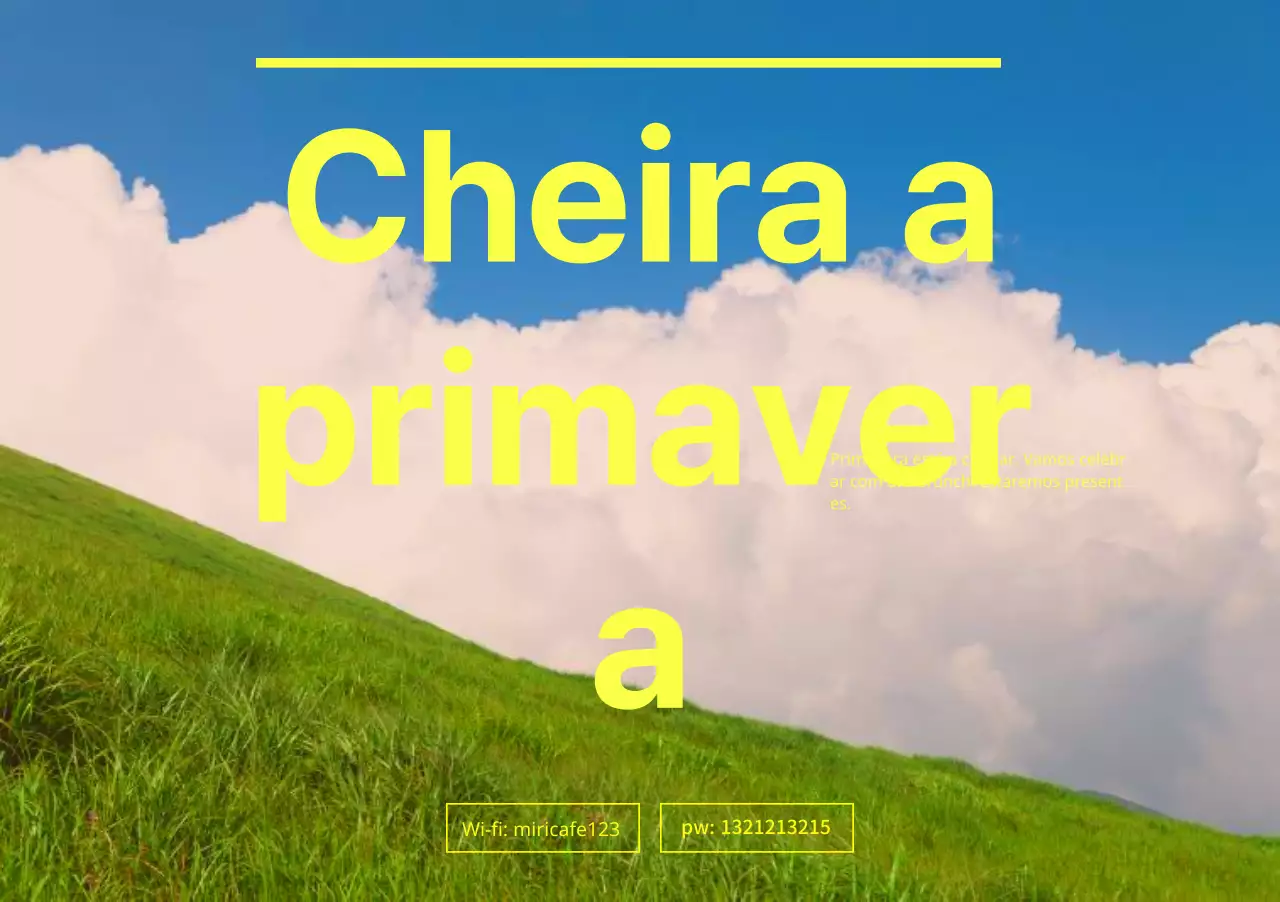 Criar uma fotografia de fundo com um conceito de primavera quente