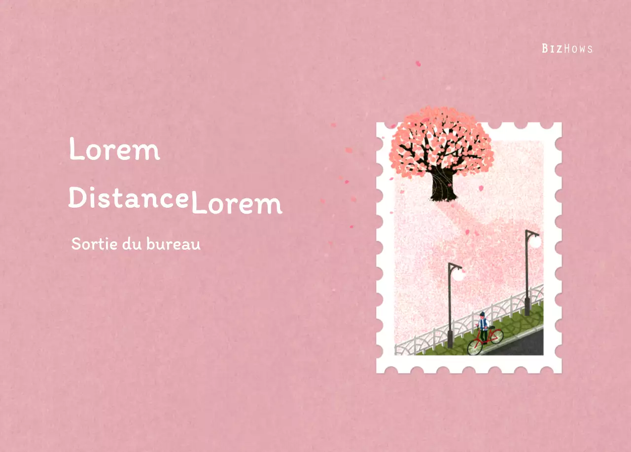 Illustrations de timbres avec un concept chaleureux