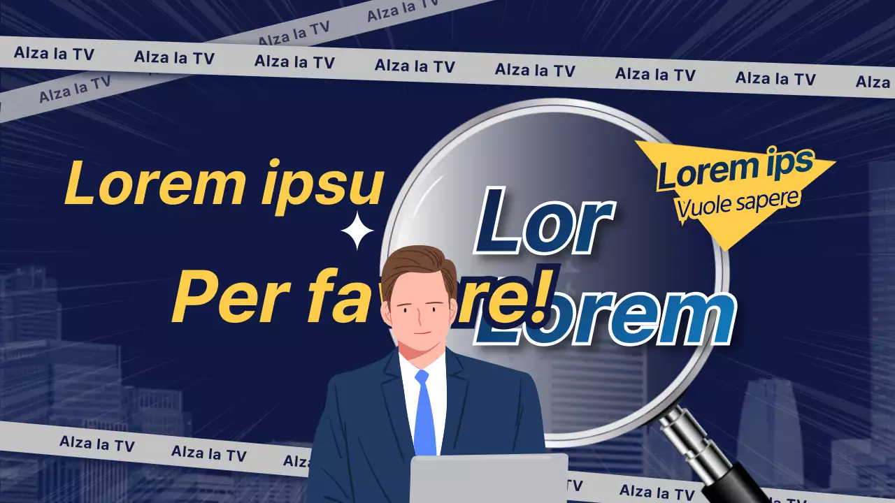 Tema per la consultazione degli avvocati in blu navy e giallo