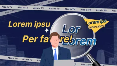 Tema per la consultazione degli avvocati in blu navy e giallo