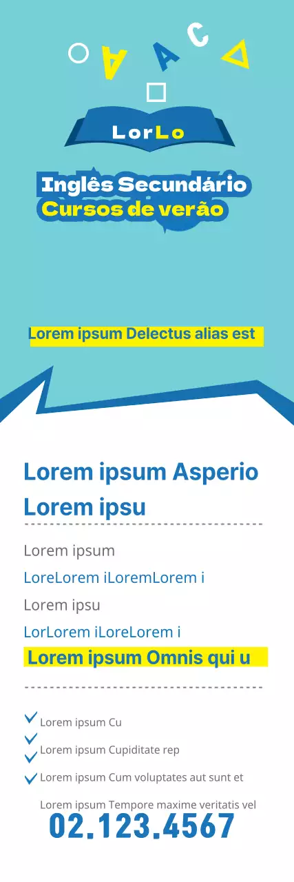 Escola de verão de Inglês Secundário
