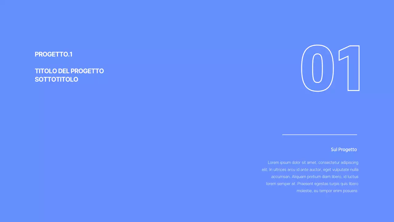 Portafoglio sviluppatori in blu