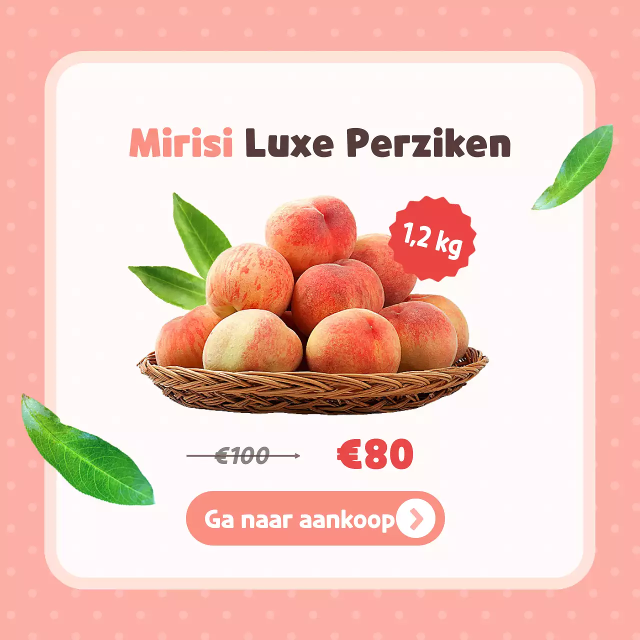 Tips om roze, mooie en lekkere perziken te kiezen