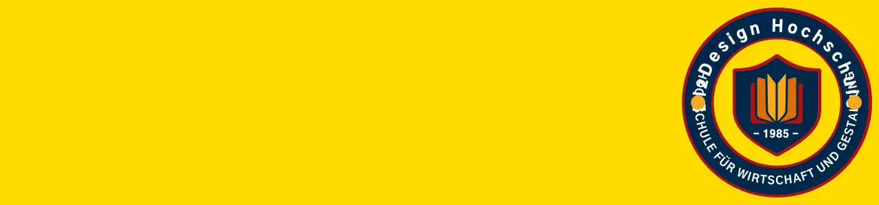 Einfache und saubere Schild-Symbol und Emblem-Logo-Kombination Stil in gelb und marineblau-rot High-School-Student Regierung Service Organisation