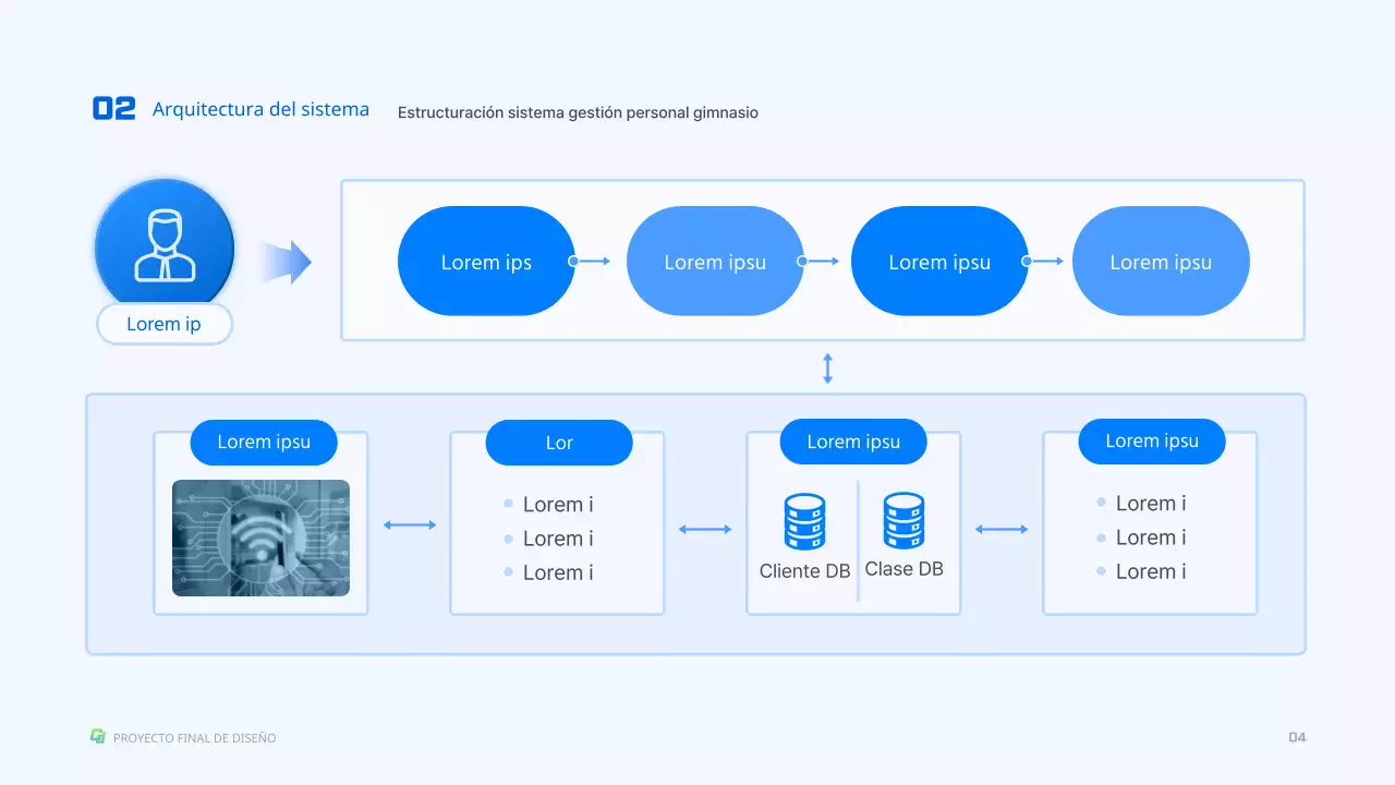 Desafío de ciencia e ingeniería con el concepto de forma tridimensional azul