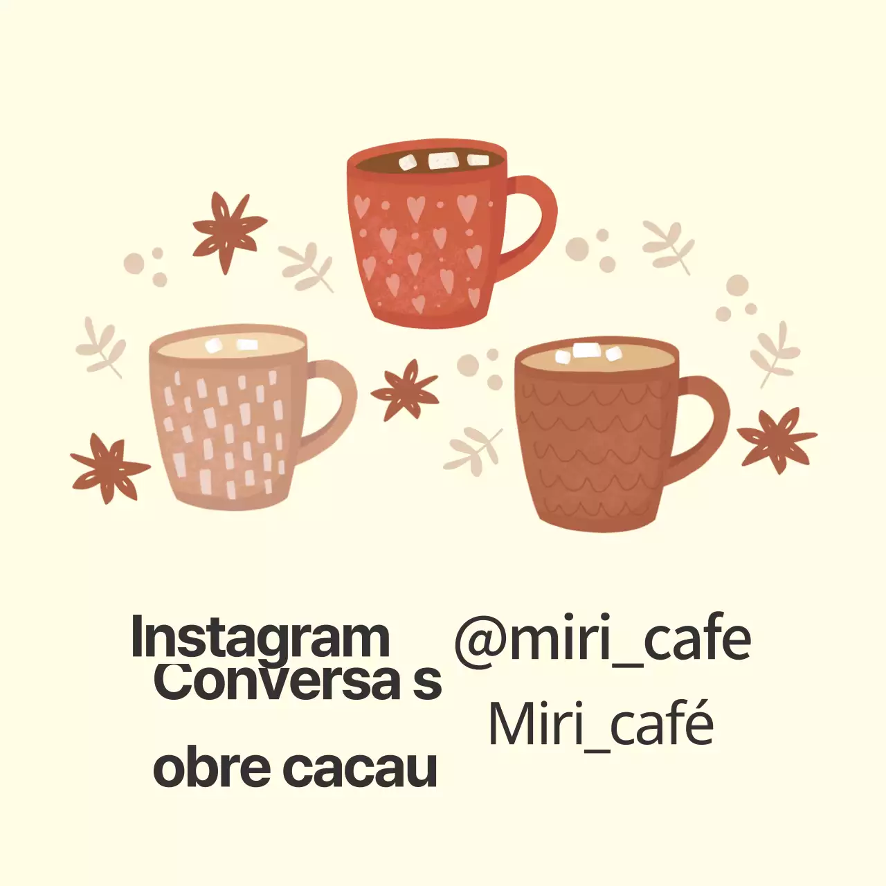 Etiqueta de café ilustrada vintage amarela clara