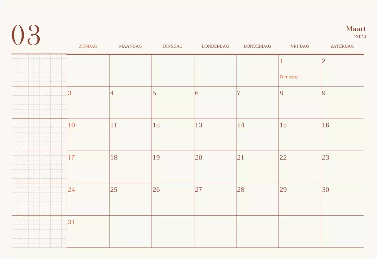 Emotionele fotolay-out voor café in beige en bruin