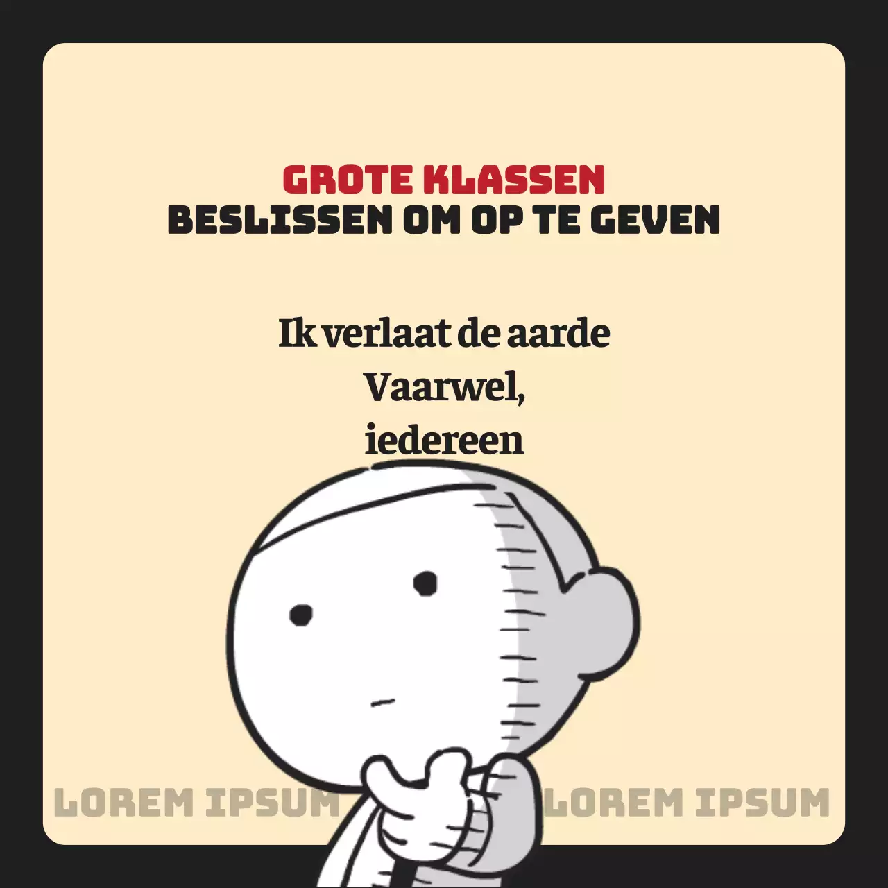 Beige en zwarte studenten rukkers met een fles smaak