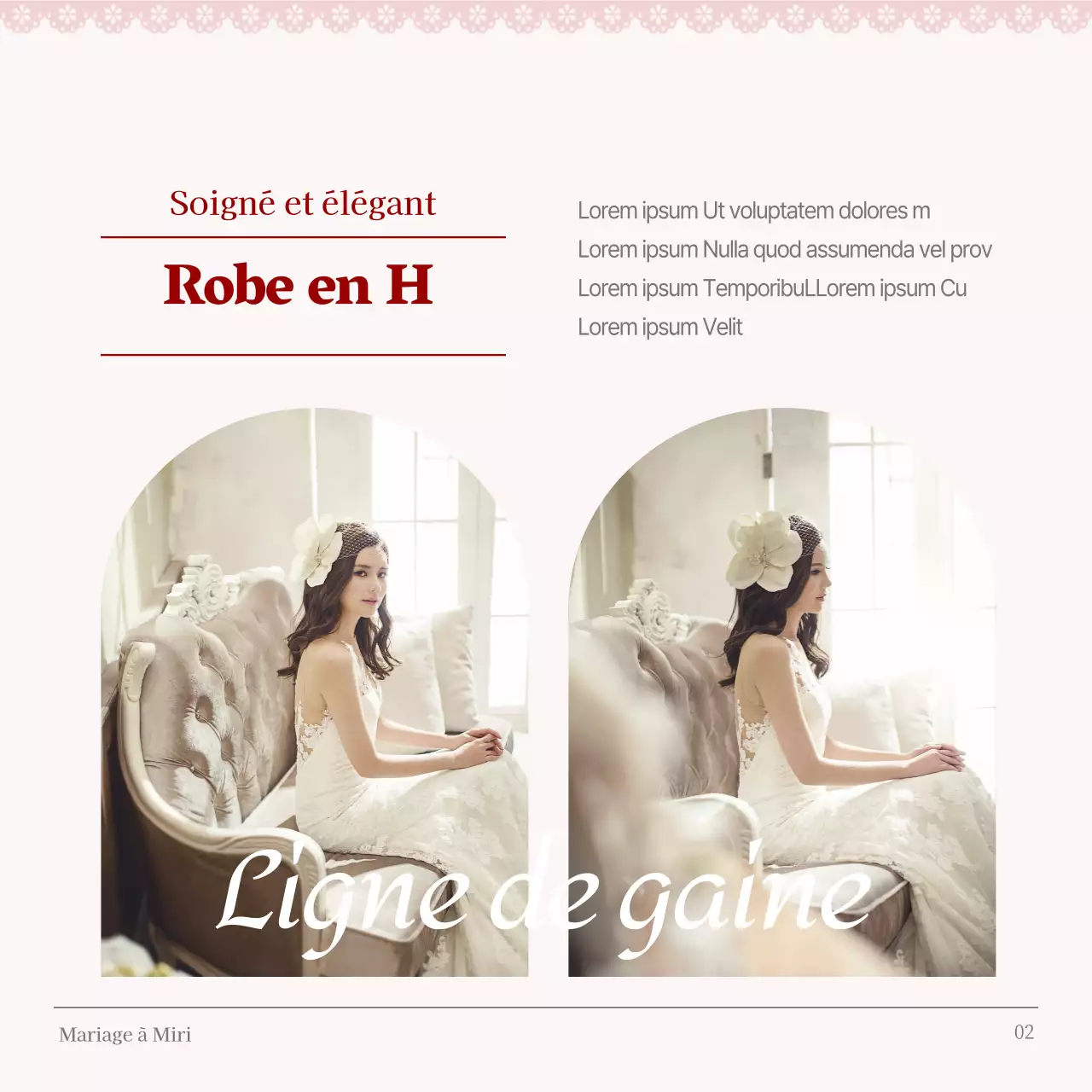 Les styles classiques de robes de mariée par type de corps en rose expliqués