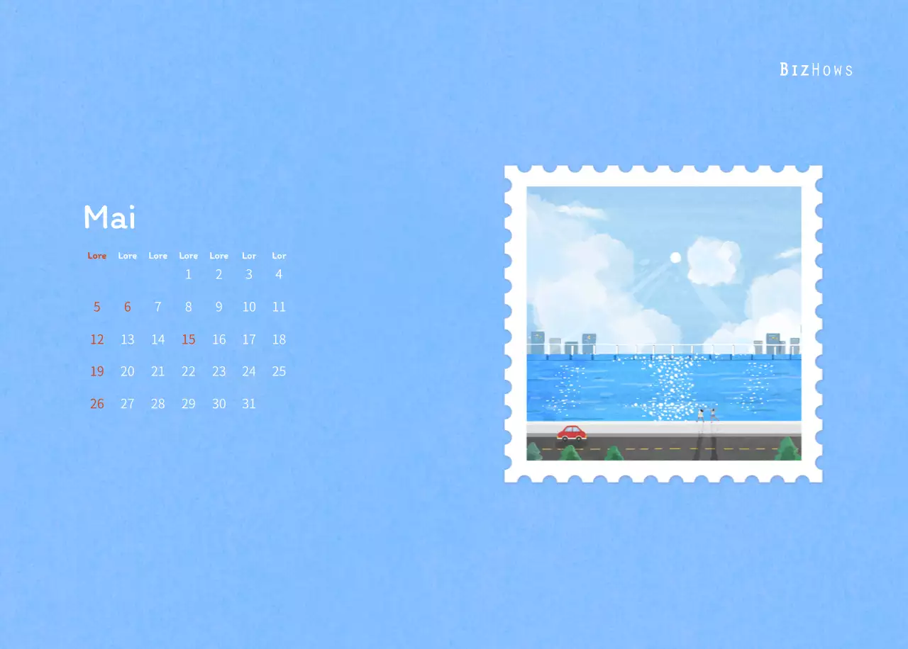 Illustrations de timbres avec un concept chaleureux